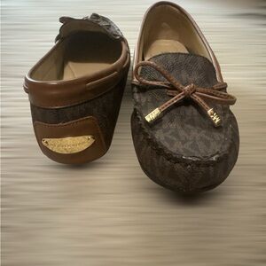 Michael Kors Tan and Brown Women's Loafers